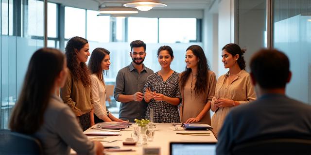 Guild Works Learning team and Delhi office